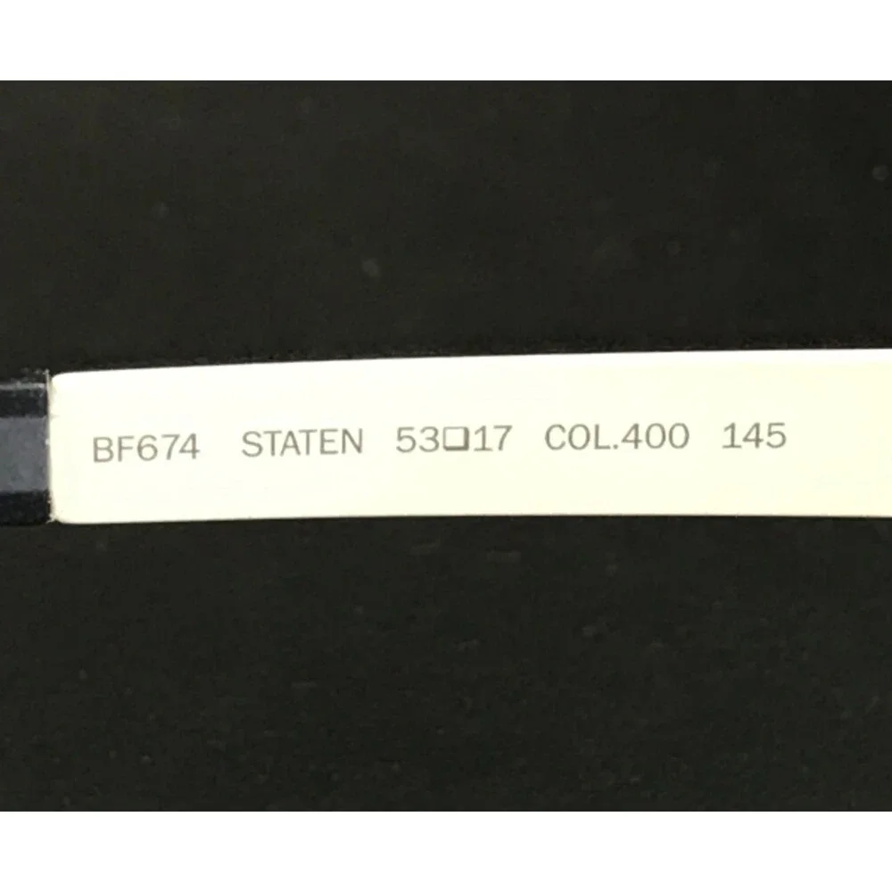 Blackfin Eyeglasses Frames BF674 STATEN COL.400 White Silver Rectangle 53-17-145